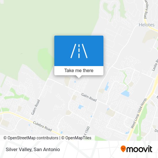 Silver Valley map