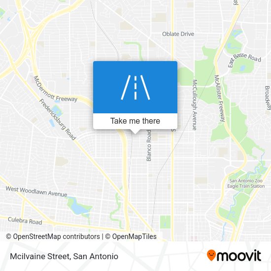 Mcilvaine Street map