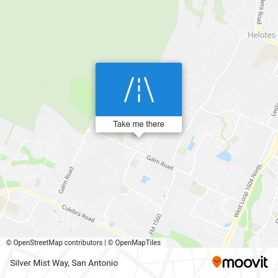 Silver Mist Way map
