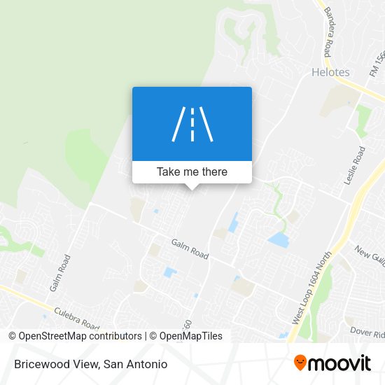 Bricewood View map