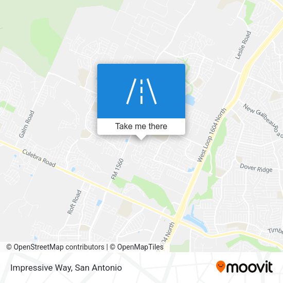 Impressive Way map