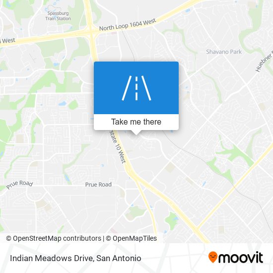 Mapa de Indian Meadows Drive