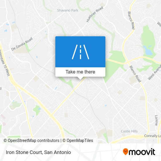 Mapa de Iron Stone Court