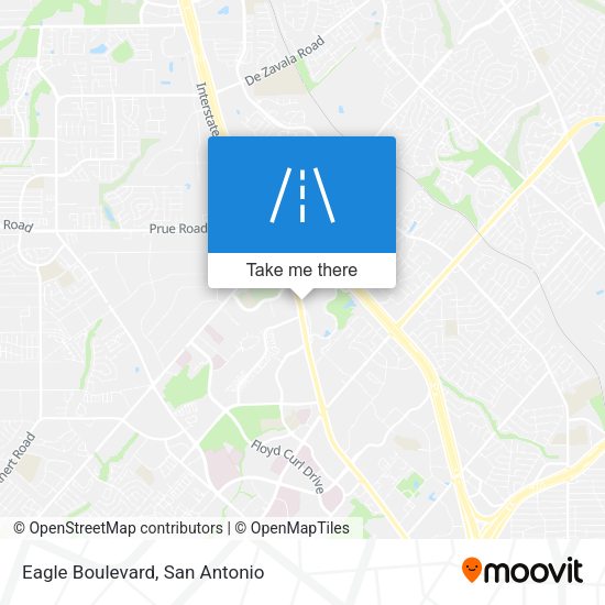 Eagle Boulevard map