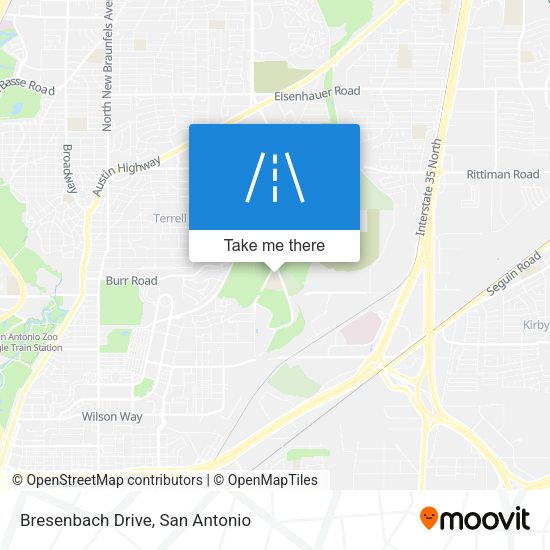 Bresenbach Drive map