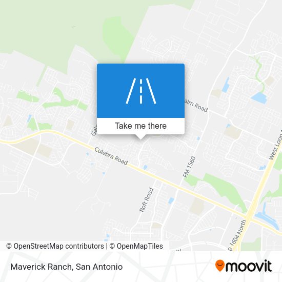 Maverick Ranch map
