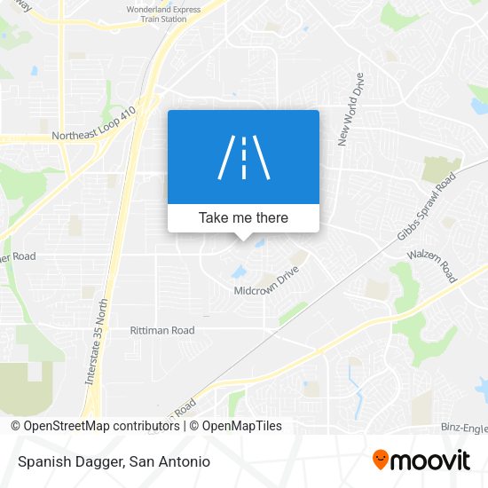Spanish Dagger map