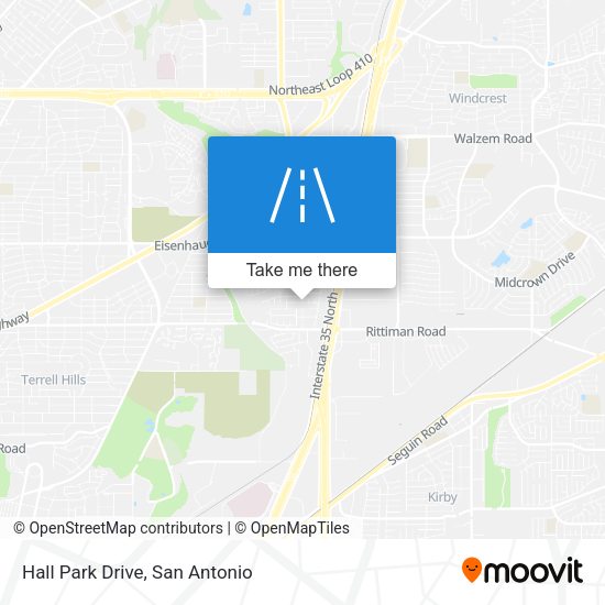 Mapa de Hall Park Drive