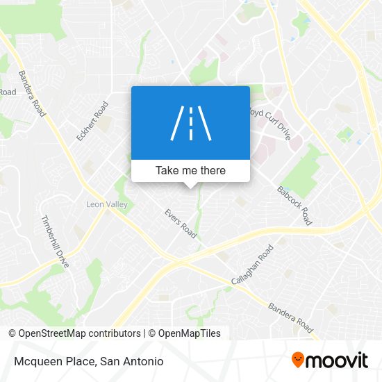 Mapa de Mcqueen Place