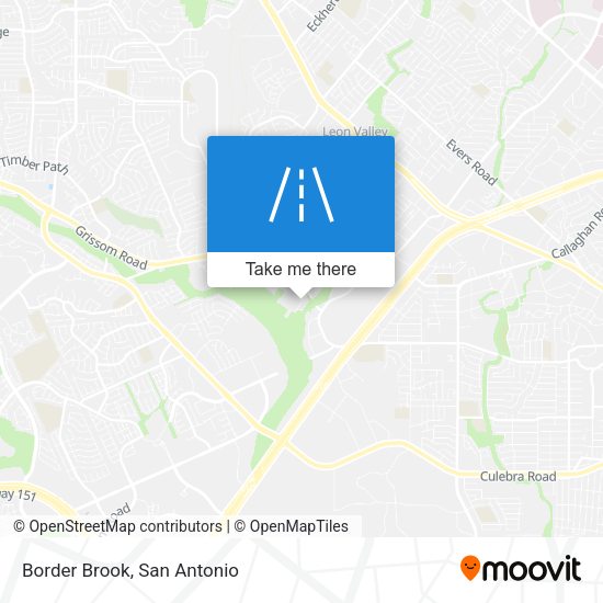 Mapa de Border Brook