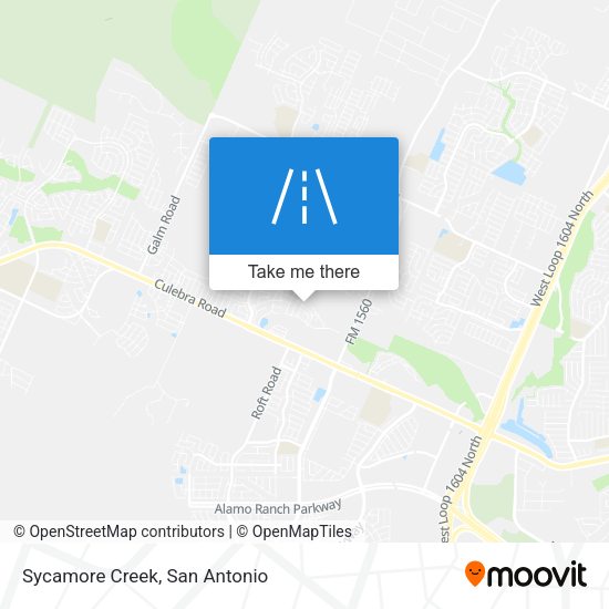 Sycamore Creek map
