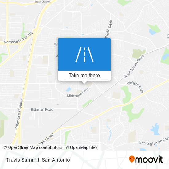 Mapa de Travis Summit