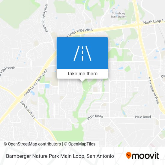 Mapa de Bamberger Nature Park Main Loop