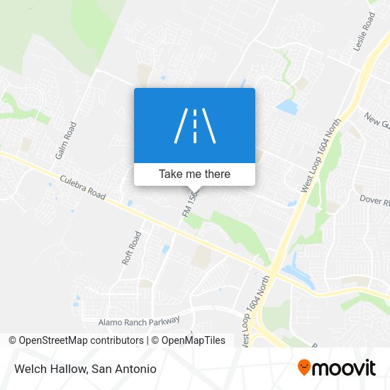 Mapa de Welch Hallow