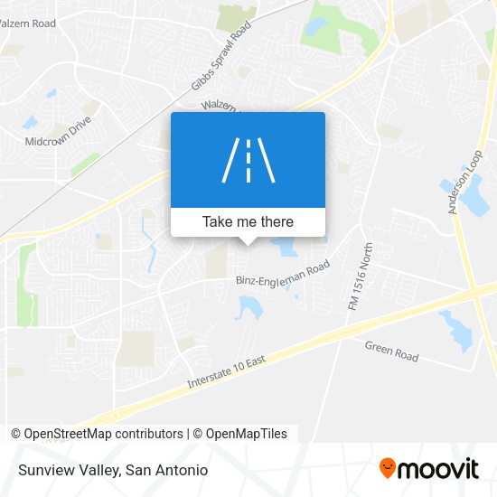 Sunview Valley map