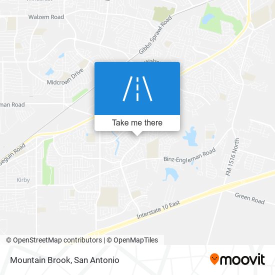 Mountain Brook map