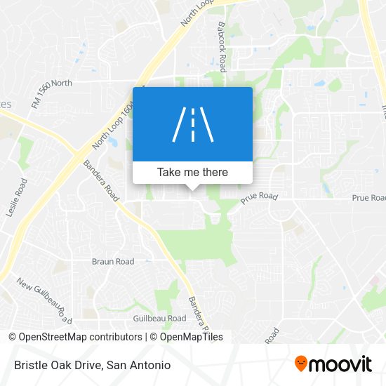 Mapa de Bristle Oak Drive