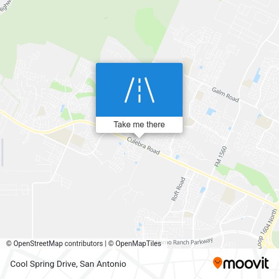 Cool Spring Drive map