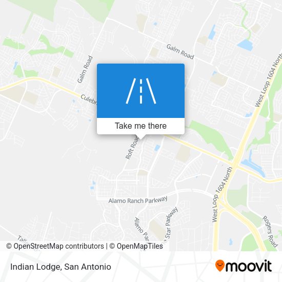 Mapa de Indian Lodge