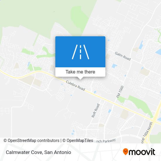 Mapa de Calmwater Cove