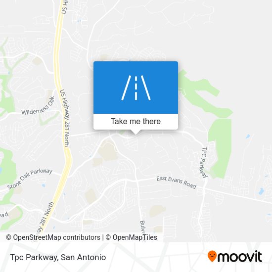 Mapa de Tpc Parkway