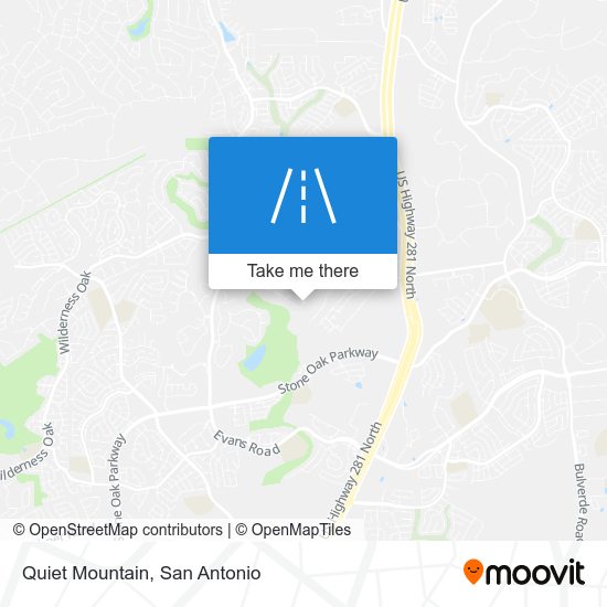 Quiet Mountain map