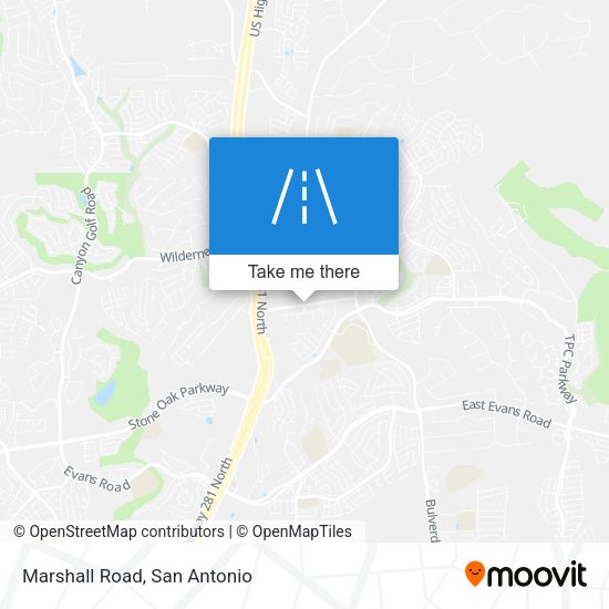 Mapa de Marshall Road