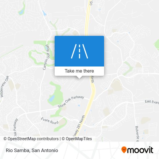 Mapa de Rio Samba