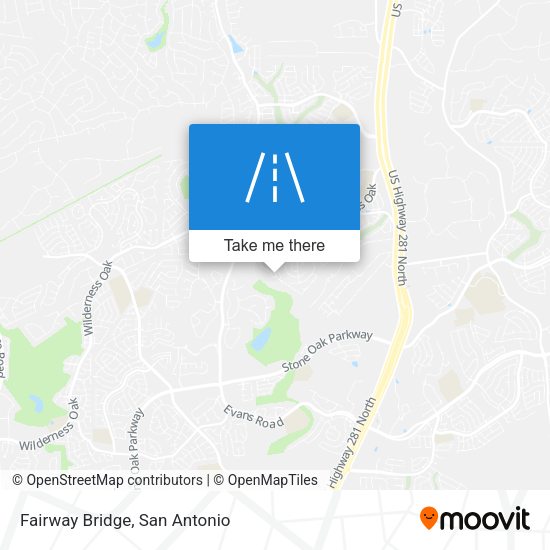 Mapa de Fairway Bridge