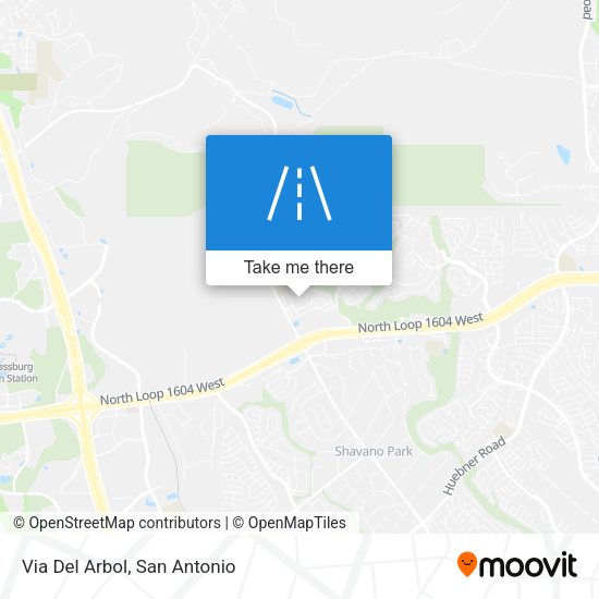 Mapa de Via Del Arbol