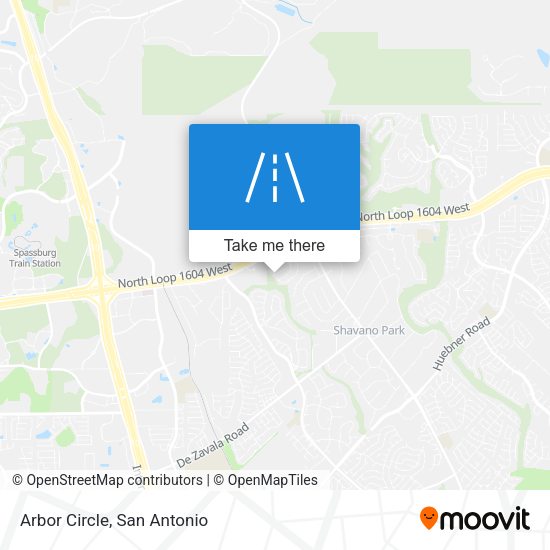 Mapa de Arbor Circle