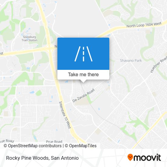 Mapa de Rocky Pine Woods