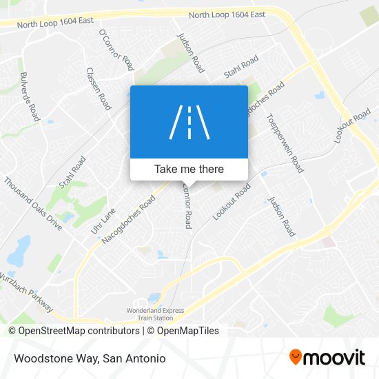 Mapa de Woodstone Way
