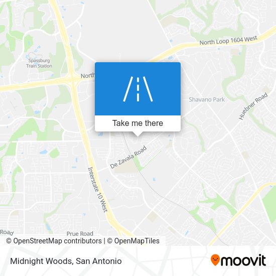 Midnight Woods map