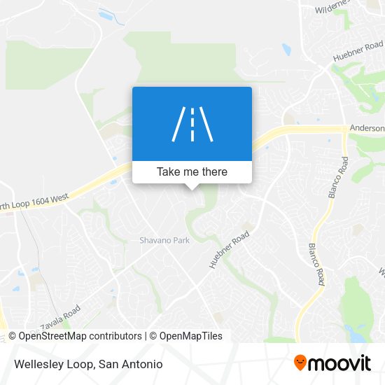 Wellesley Loop map