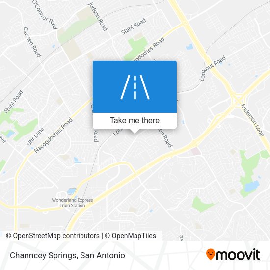 Mapa de Channcey Springs