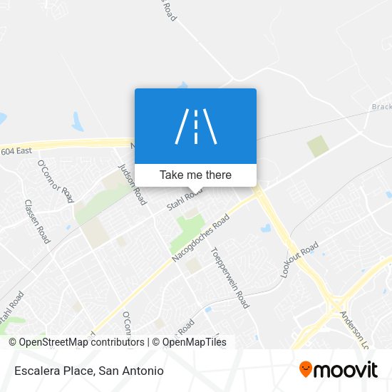 Escalera Place map