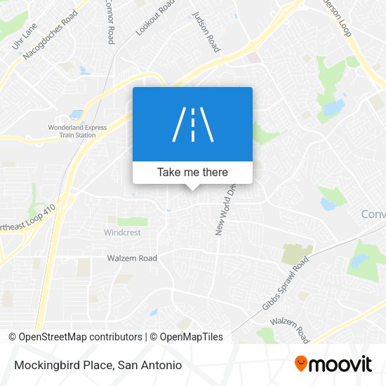 Mockingbird Place map