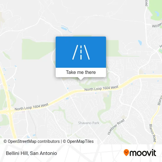 Mapa de Bellini Hill