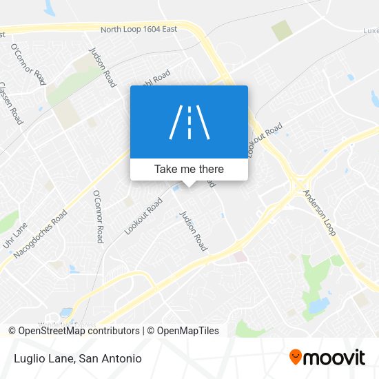 Mapa de Luglio Lane