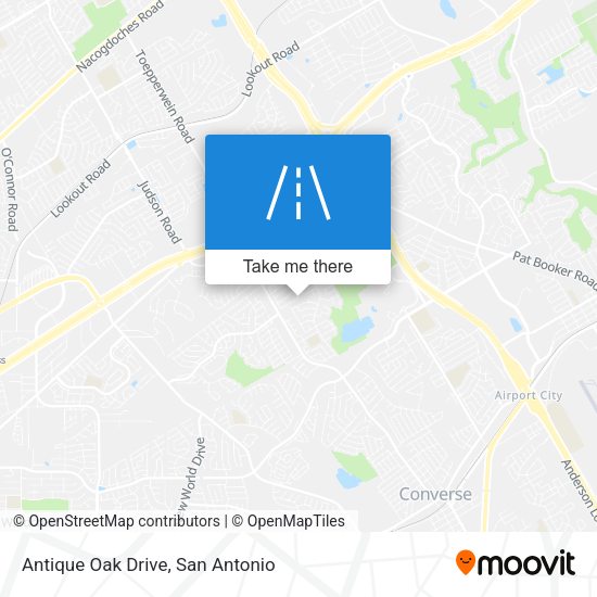 Mapa de Antique Oak Drive