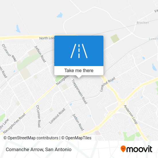 Comanche Arrow map