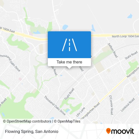 Flowing Spring map