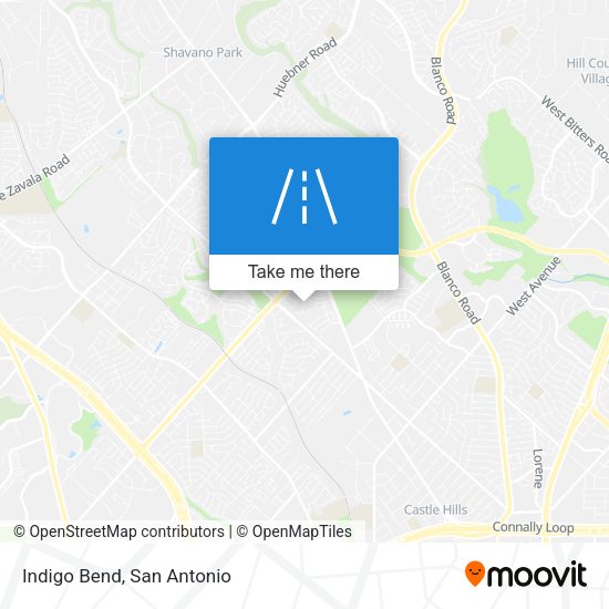 Mapa de Indigo Bend