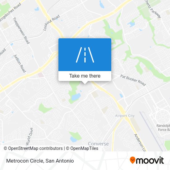 Mapa de Metrocon Circle