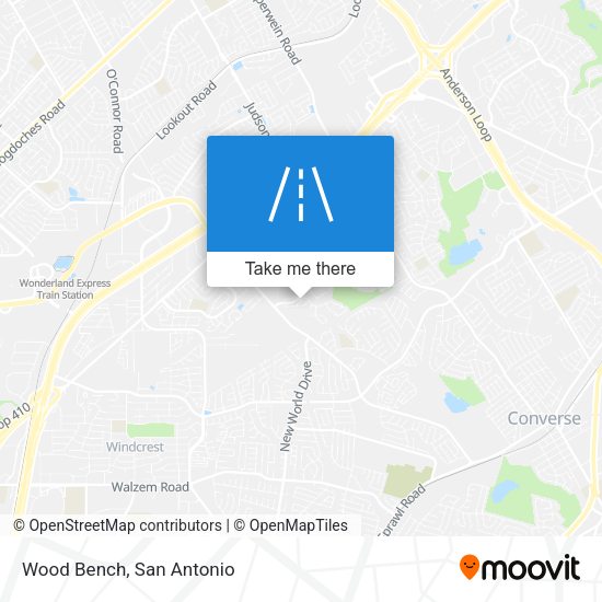 Mapa de Wood Bench