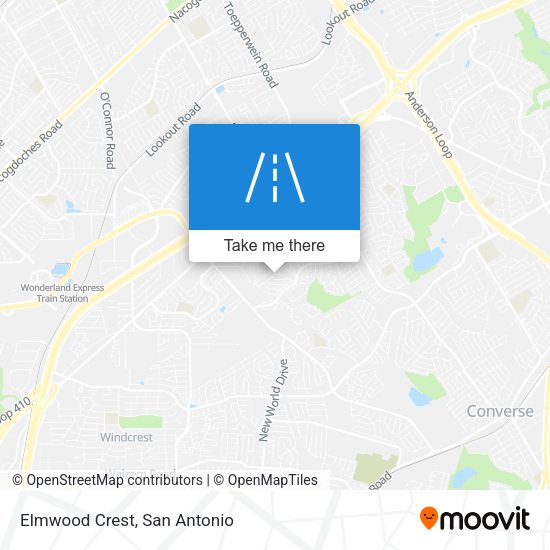 Mapa de Elmwood Crest