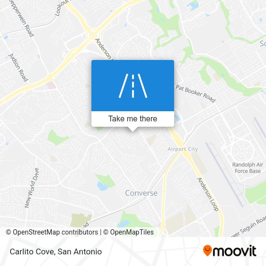 Mapa de Carlito Cove