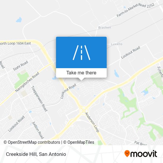 Creekside Hill map
