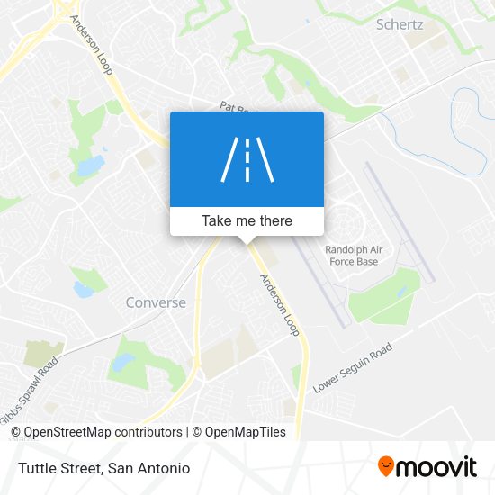 Mapa de Tuttle Street